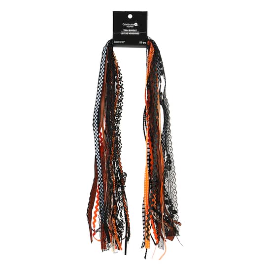Orange, Black & White Halloween Trim Bundle, 25ct. by Celebrate It™